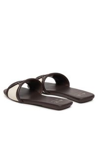 Armani Exchange Klapki XW002568 AF22752 MZ766 Brązowy. Kolor: brązowy. Materiał: skóra #4