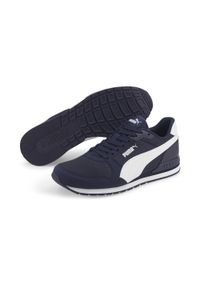 Buty do chodzenia męskie Puma ST Runner v3 Mesh. Kolor: niebieski, wielokolorowy, biały. Materiał: syntetyk, mesh, materiał, tkanina. Sport: turystyka piesza