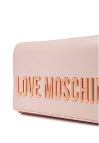 Love Moschino - LOVE MOSCHINO Torebka JC4103PP1MKD197A Różowy. Kolor: różowy. Materiał: skórzane #3