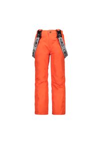 Dziecięcy kombinezon narciarski CMP. Kolor: żółty, pomarańczowy, czarny, wielokolorowy. Sezon: zima. Sport: narciarstwo #1