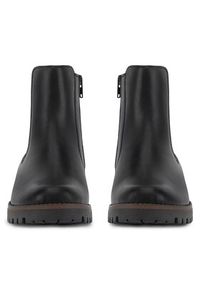 Rieker Botki 78570-00 Czarny. Kolor: czarny. Materiał: skóra #6