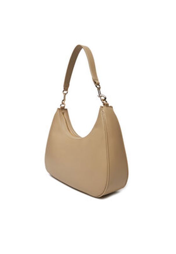 TOMMY HILFIGER - Tommy Hilfiger Torebka AW0AW16463 Beżowy. Kolor: beżowy. Materiał: skórzane