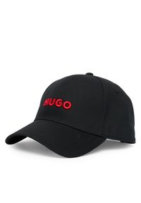 Hugo - Czapka z daszkiem HUGO. Kolor: czarny
