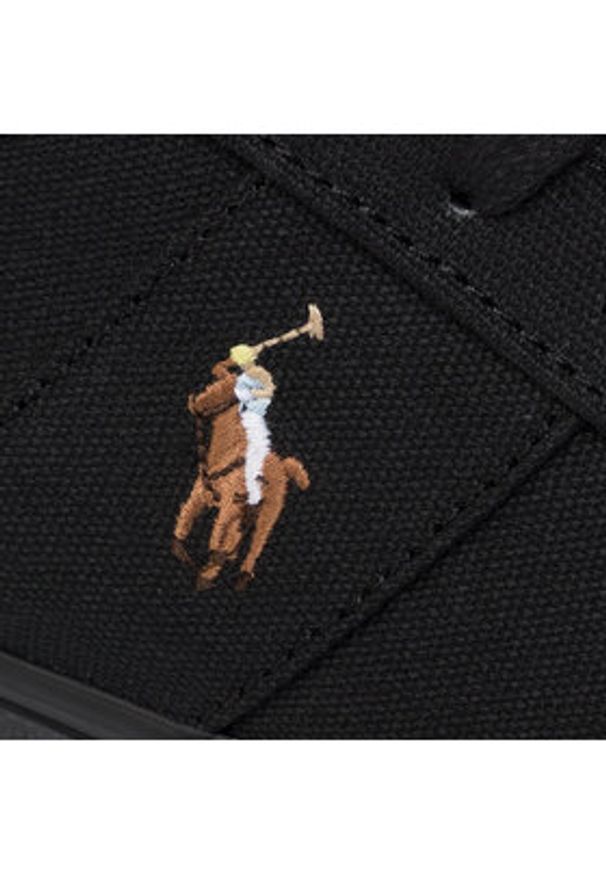 Polo Ralph Lauren Tenisówki Sayer 816764497002 Czarny. Kolor: czarny. Materiał: materiał