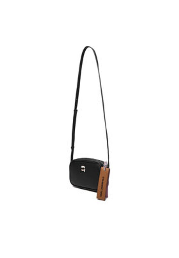 Karl Lagerfeld - KARL LAGERFELD Torebka A4W30248 Czarny. Kolor: czarny. Materiał: skórzane