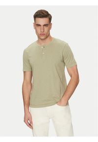 Marc O'Polo T-Shirt 523 2176 51206 Zielony Regular Fit. Typ kołnierza: polo. Kolor: zielony. Materiał: bawełna #1