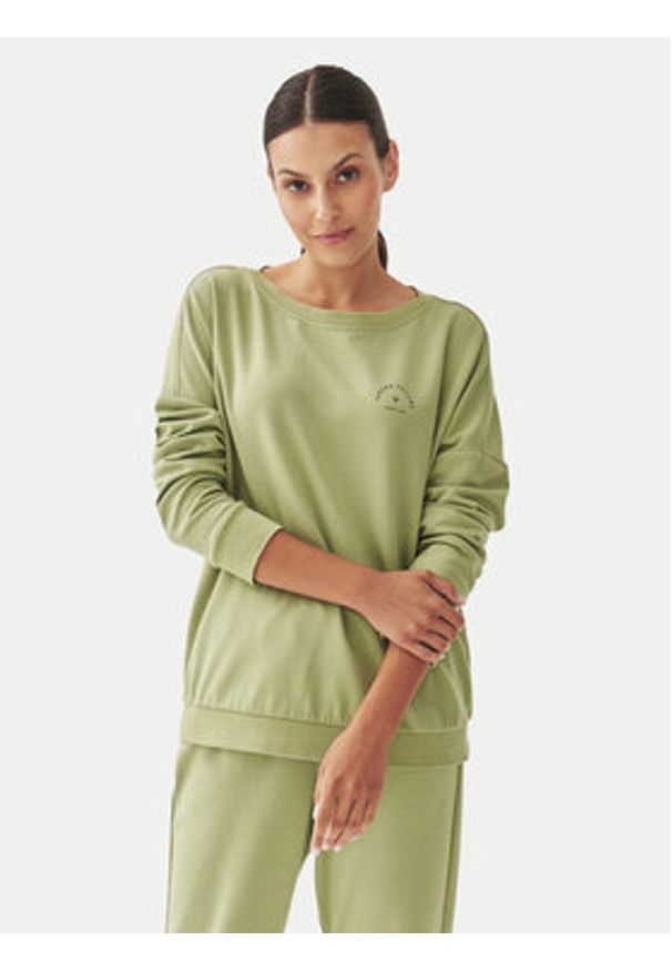 Tatuum Bluza Yolanda T2420.037B Zielony Relaxed Fit. Kolor: zielony. Materiał: bawełna
