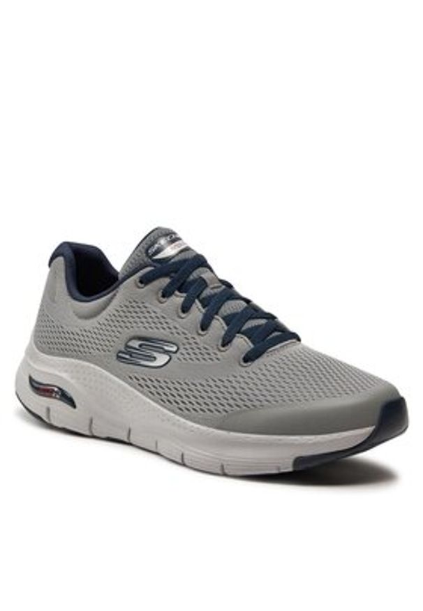 skechers - Skechers Sneakersy Arch Fit 232040/GYNV Szary. Kolor: szary. Materiał: materiał