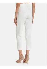 ACCESS FASHION Spodnie materiałowe 63-5132-135 Biały Regular Fit. Kolor: biały. Materiał: syntetyk #3