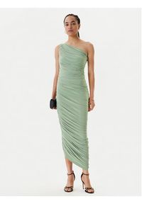 NORMA KAMALI Sukienka koktajlowa KK1253PL287835 Zielony Slim Fit. Kolor: zielony. Materiał: syntetyk. Styl: wizytowy #3