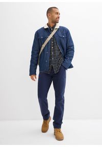 bonprix - Koszula flanelowa z długim rękawem, z czystej bawełny. Kolor: szary. Materiał: bawełna. Długość rękawa: długi rękaw. Długość: długie #2