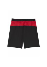 Puma - Męskie szorty AC Milan 25/26 PUMA Black For All Time Red. Kolor: czerwony, wielokolorowy, czarny. Materiał: tkanina. Sport: piłka nożna