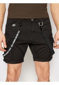 Alpha Industries Szorty materiałowe Utility 116213 Czarny Regular Fit. Kolor: czarny. Materiał: bawełna #1