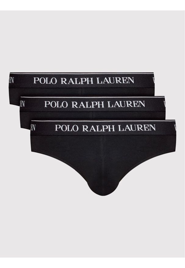 Polo Ralph Lauren Komplet 3 par slipów 714835884002 Czarny. Kolor: czarny. Materiał: bawełna
