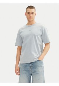 Hugo - HUGO T-Shirt Docku 50531739 Niebieski jasny Relaxed Fit. Kolor: niebieski. Materiał: bawełna #1