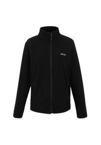 Kurtka przeciwdeszczowa z kapturem damska Regatta Coriver. Typ kołnierza: kaptur. Kolor: czarny. Sport: turystyka piesza #1