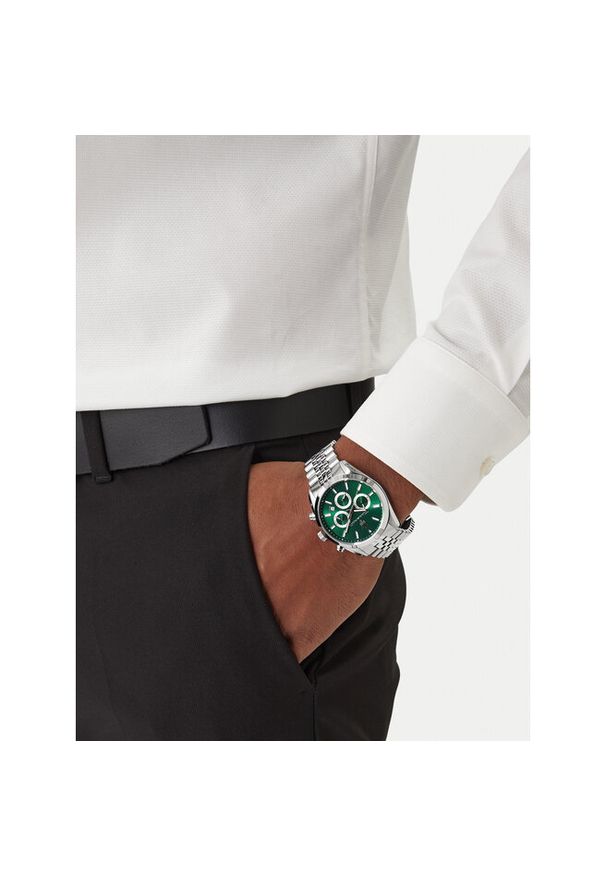 Zegarek Maserati. Kolor: srebrny