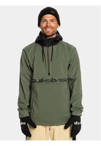 Quiksilver Kurtka anorak Live For The Ri EQYFT04835 Zielony Regular Fit. Kolor: zielony. Materiał: syntetyk #1