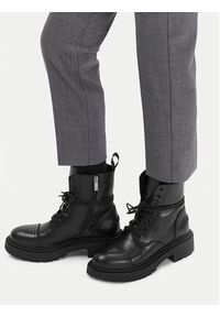 Badura Trzewiki C-70307 Czarny. Kolor: czarny. Materiał: skóra #4