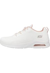 skechers - Buty Kobieta Skechers Squad Air biały. Kolor: biały. Materiał: syntetyk, tkanina, materiał