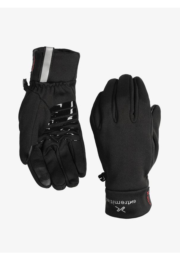 EXTREMITIES - Rękawiczki polarowe Extremities Sticky X Therm Glove. Kolor: czarny. Materiał: polar