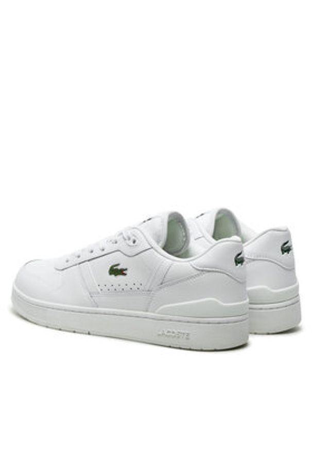 Lacoste Sneakersy 748SMA0031 Biały. Kolor: biały. Materiał: skóra