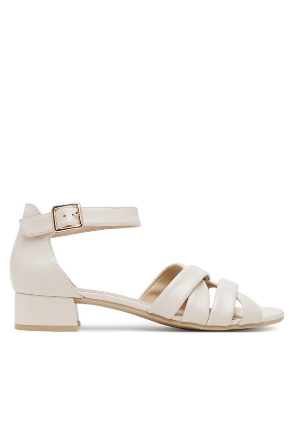 Sandały Caprice. Kolor: beżowy