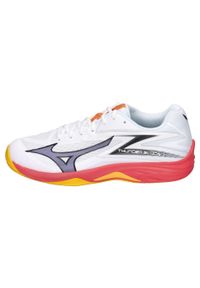 Buty do siatkówki Mizuno Thunder Blade Z. Kolor: pomarańczowy, biały, żółty, wielokolorowy. Sport: siatkówka