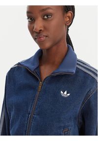 Adidas - adidas Kurtka jeansowa Firebird KD2913 Niebieski Regular Fit. Kolor: niebieski. Materiał: bawełna #4