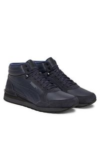 Puma Sneakersy St Runner V4 Mid Sd 402894 02 Granatowy. Kolor: niebieski. Materiał: skóra #5