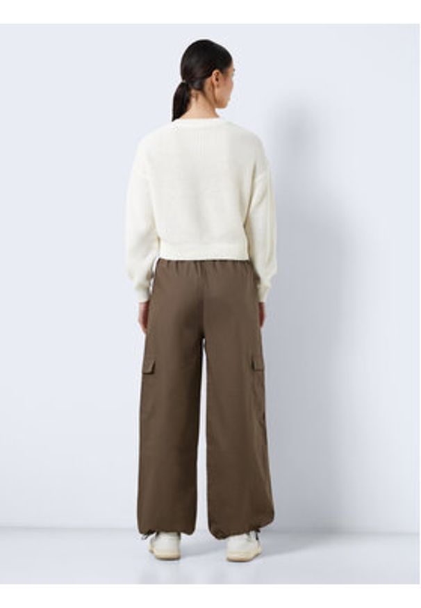 Noisy may - Noisy May Sweter Maysa 27021536 Écru Relaxed Fit. Materiał: bawełna, syntetyk