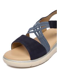 Go Soft Sandały CEO-WB-TEYLOR-07 Granatowy. Kolor: niebieski. Materiał: skóra, zamsz #6