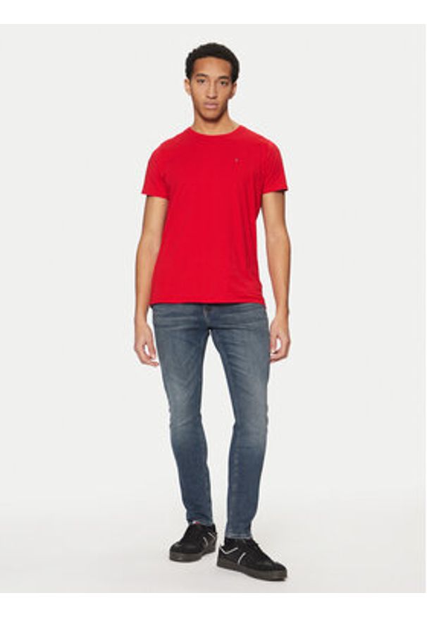 Tommy Jeans Jeansy Austin DM0DM20553 Niebieski Slim Fit. Kolor: niebieski