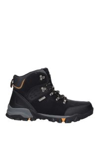 Casu - Czarne buty trekkingowe sznurowane casu mxc7594-w/8. Kolor: czarny #1
