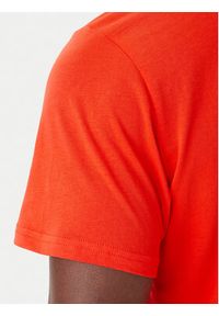 Tommy Jeans T-Shirt Essential DM0DM20740 Pomarańczowy Slim Fit. Kolor: pomarańczowy. Materiał: bawełna #3