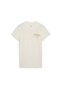 Koszulka sportowa damska Puma Squad Tee. Kolor: beżowy. Długość rękawa: krótki rękaw. Długość: krótkie