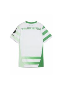 Puma - Damska koszulka domowa Greuther Fürth 24/25 PUMA White Fast Green Fresh Mint. Kolor: biały, wielokolorowy, zielony