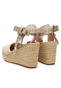 Coccinelle Espadryle E4 SRK 32 01 01 Beżowy. Kolor: beżowy. Materiał: materiał #4