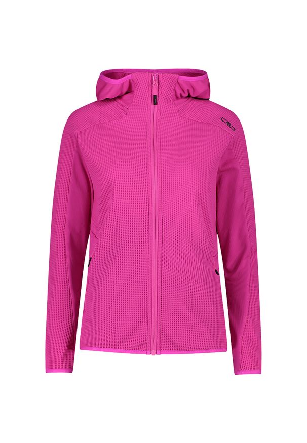 Bluza rozpinana damska CMP Spark Jacket Fix Hood. Kolor: różowy