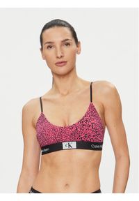 Calvin Klein Underwear Biustonosz top 000QF7216E Różowy. Kolor: różowy. Materiał: bawełna