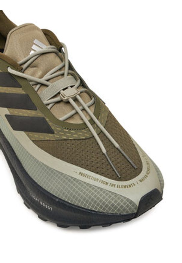 Adidas - adidas Buty do biegania Ultraboost 5 IG9354 Khaki. Kolor: brązowy. Materiał: materiał