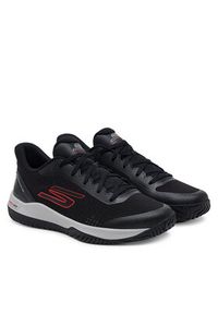 skechers - Skechers Buty do tenisa Viper Court Pro 246069/BKRD Czarny. Kolor: czarny. Materiał: materiał. Sport: tenis