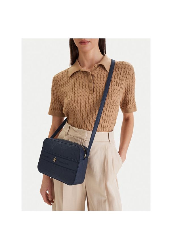 Torebka Beverly Hills Polo Club. Kolor: niebieski