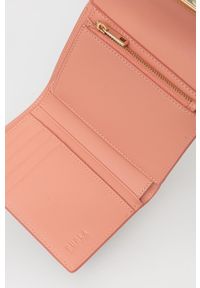 Furla portfel skórzany damski kolor różowy. Kolor: różowy. Materiał: skóra #3