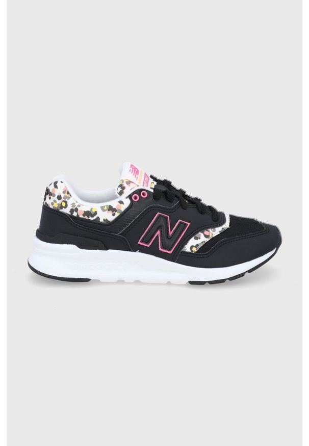 New Balance Buty CW997HGD kolor czarny na płaskiej podeszwie. Nosek buta: okrągły. Kolor: czarny. Materiał: guma. Obcas: na płaskiej podeszwie