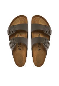 Birkenstock Klapki Arizona 1029153 Brązowy. Kolor: brązowy. Materiał: skóra #3