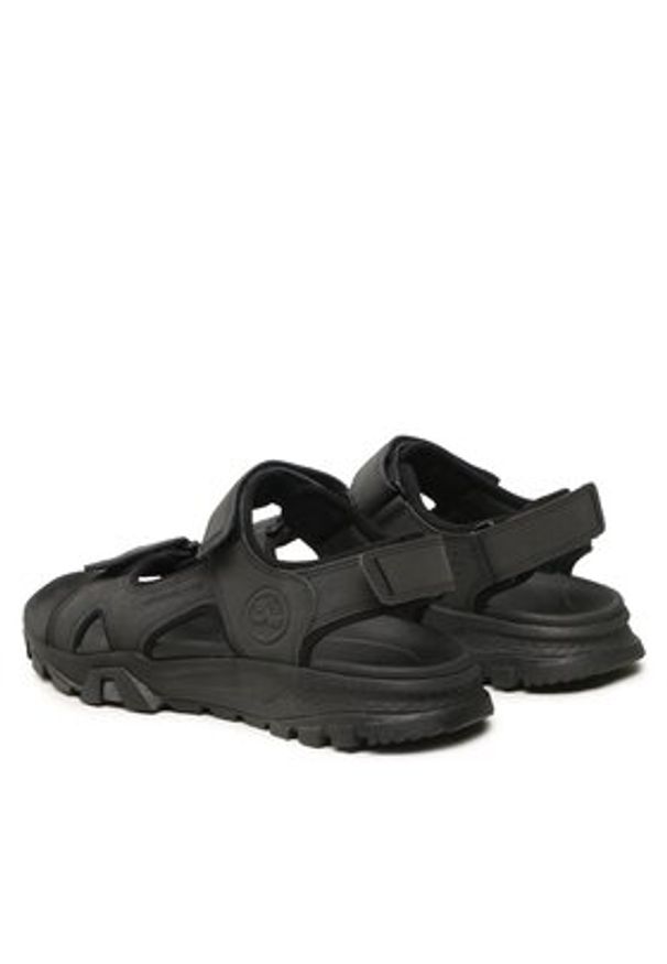 Timberland Sandały Lincoln Peak Strap Sandal TB0A5T5G0151 Czarny. Kolor: czarny. Materiał: skóra