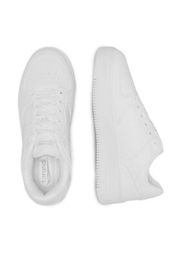 Sprandi Sneakersy WP07-1234 Biały. Kolor: biały. Materiał: syntetyk, materiał