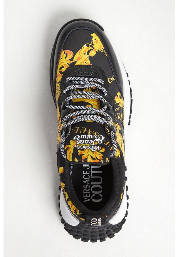 Versace Jeans Couture - Sneakersy męskie z logo VERSACE JEANS COUTURE