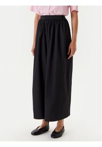 United Colors of Benetton - United Colors Of Benetton Spódnica maxi 4TPUD004I Czarny Regular Fit. Kolor: czarny. Materiał: bawełna